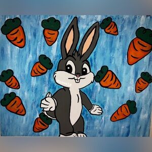 Hand painted cartoon portraits!